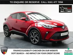 Red Used 2021 Toyota C-HR Design SUV | £14,890 (Good price)
