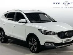 White Used 2018 MG ZS Exclusive Sedan | £10,480 (Fair price)