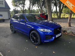Blue Used 2018 Jaguar F-Pace R-Sport SUV | £17,999 (A bit pricey)
