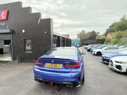 Blue Used 2021 BMW 318 M Sport Sedan | £17,991 (Fair price)