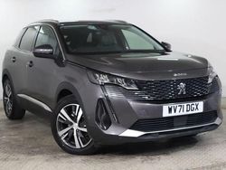 Grey Used 2021 Peugeot 3008 Allure Premium SUV | £10,975 (Fair price)