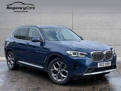 Blue Used 2022 BMW X3 xLine SUV | £22,995 (Good price)