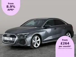 Grey Used 2021 Audi A3 S-Line Sedan | £19,487 (Fair price)