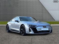 Silver Used 2024 Audi e-tron GT quattro Comfort Sedan | £74,995