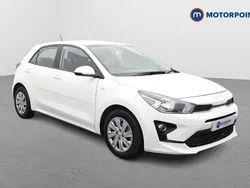 White Used 2021 Kia Rio Hatchback | £9,249 (Good price)