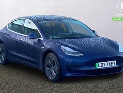 Blue Used 2020 Tesla Model 3 Standard Range Sedan | £17,799 (Fair price)