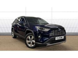 Blue Used 2019 Toyota RAV4 Hybrid SUV | £24,139 (A bit pricey)