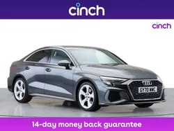 Grey Used 2020 Audi A3 S-Line Sedan | £20,299 (Fair price)