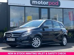 Black Used 2015 Mercedes B180 SE MPV | £6,790 (Fair price)