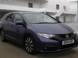 Blue Used 2014 Honda Civic SR Estate | £7,150 (Good price)