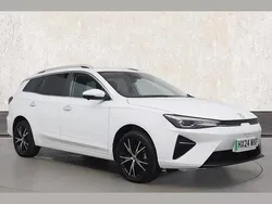 White Used 2024 MG MG5 EV Trophy Estate | £18,892 (Fair price)