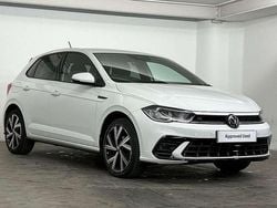 White Used 2022 VW Polo R-line Hatchback | £17,295 (Fair price)
