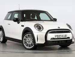 White Used 2023 Mini Cooper Exclusive Hatchback | £22,250 (Fair price)