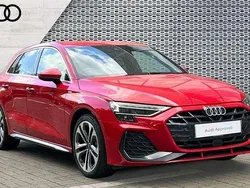 Red New 2025 Audi A3 S-Line Hatchback | £28,990 (Fair price)