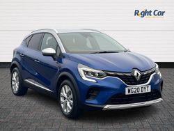 Blue/grey Used 2020 Renault Captur Iconic SUV | £13,199 (Fair price)
