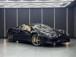 Black Used 2013 Ferrari 458 Cabriolet | £139,990