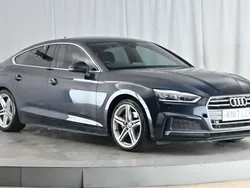 Blue Used 2017 Audi A5 Sportback S-Line Coupe | £12,399 (Fair price)