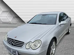 Silver Used 2003 Mercedes CLK200 Avantgarde Coupe | £1,895