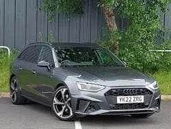 Grey Used 2022 Audi A4 Black Edition Estate | £28,498 (Expensive)