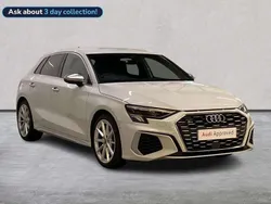 White Used 2023 Audi S3 Comfort Hatchback | £32,339 (Good price)