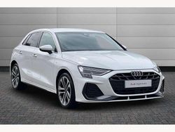 White Used 2025 Audi A3 e-tron S-Line Hatchback | £28,620 (Fair price)