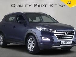 Blue Used 2021 Hyundai Tucson SE SUV | £13,660 (Good price)