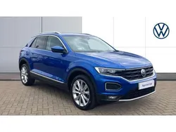 Blue Used 2020 VW T-Roc SEL SUV | £18,581 (Fair price)