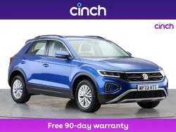 Blue Used 2023 VW T-Roc Life SUV | £19,739 (Fair price)