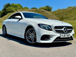 White Used 2017 Mercedes E220 AMG line Coupe | £14,497 (Fair price)