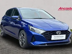 Blue Used 2021 Hyundai i20 Premium Hatchback | £13,599 (Fair price)
