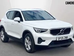 White Used 2025 Volvo XC40 Core SUV | £32,995 (A bit pricey)