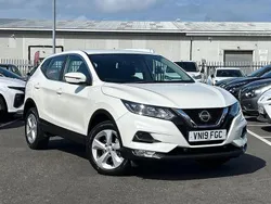 White Used 2019 Nissan Qashqai Acenta Premium SUV | £11,869 (Super price)