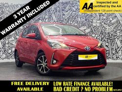 Red Used 2019 Toyota Yaris Hybrid Hatchback | £12,295 (Fair price)