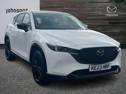 White Used 2023 Mazda CX-5 Homura-Line SUV | £22,150 (Good price)