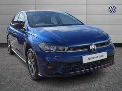 Blue Used 2025 VW Polo R-line Hatchback | £22,490 (Fair price)