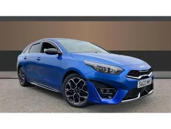 Blue Used 2021 Kia ProCeed GT-Line Hatchback | £17,556 (Fair price)
