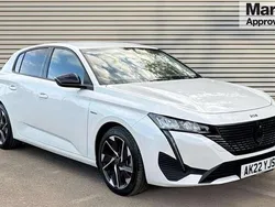 White Used 2022 Peugeot 308 Allure Premium Hatchback | £18,276 (Good price)