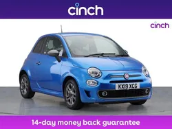 Blue Used 2019 Fiat 500 S Hatchback | £8,499 (A bit pricey)