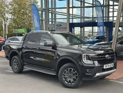Agate black Used 2024 Ford Ranger Wildtrack Pickup | £32,445
