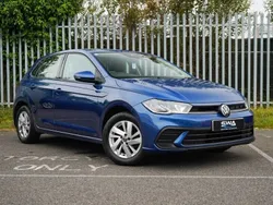 Blue Used 2021 VW Polo S Hatchback | £13,995 (Fair price)