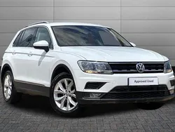 White Used 2017 VW Tiguan SE SUV | £12,428 (Fair price)
