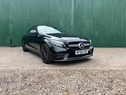 Black Used 2018 Mercedes C43 AMG Coupe | £24,995 (Fair price)