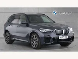 Grey Used 2020 BMW X5 M Sport SUV | £37,900 (Fair price)