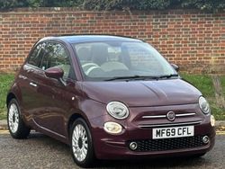 Red Used 2019 Fiat 500 Lounge Hatchback | £11,645 (Expensive)