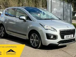 Silver Used 2015 Peugeot 3008 Allure Hatchback | £4,250 (Fair price)