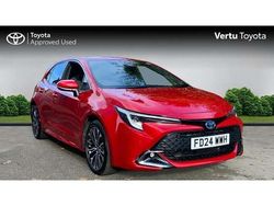 Red Used 2024 Toyota Corolla Design Hatchback | £24,937 (Fair price)