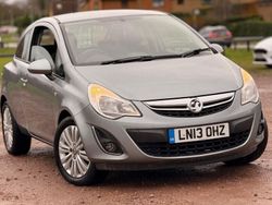 Silver Used 2013 Vauxhall Corsa Hatchback | £3,493 (Good price)