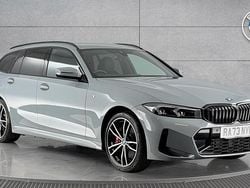 Brooklyn grey metallic Used 2024 BMW 330e M Sport Estate | £33,950 (Fair price)