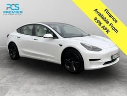 White Used 2021 Tesla Model 3 Standard Range Plus Sedan | £16,395 (Fair price)
