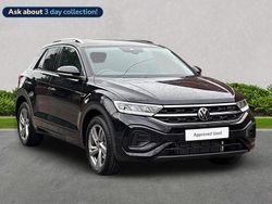 Black Used 2025 VW T-Roc R-line SUV | £28,234 (Fair price)